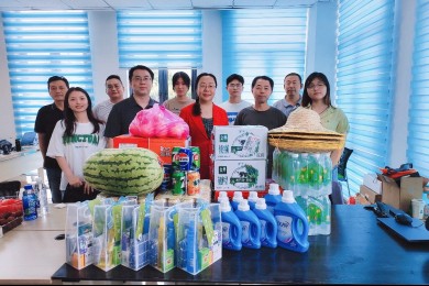 炎炎夏日送清涼，情系現(xiàn)場(chǎng)暖人心—2024夏日慰問(wèn)活動(dòng)第二站